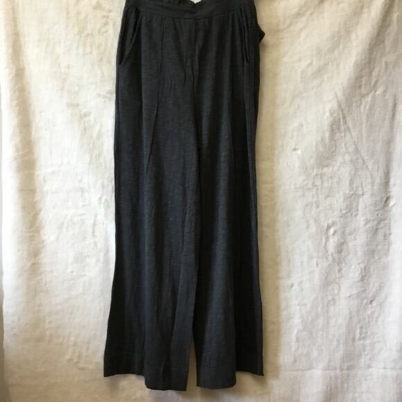 UpWest Gray Spaghetti Strap Wide Leg Jumpsuit - Picture 5 of 12